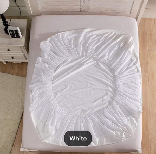 Water Proof Mattress Protector - White - Image 2