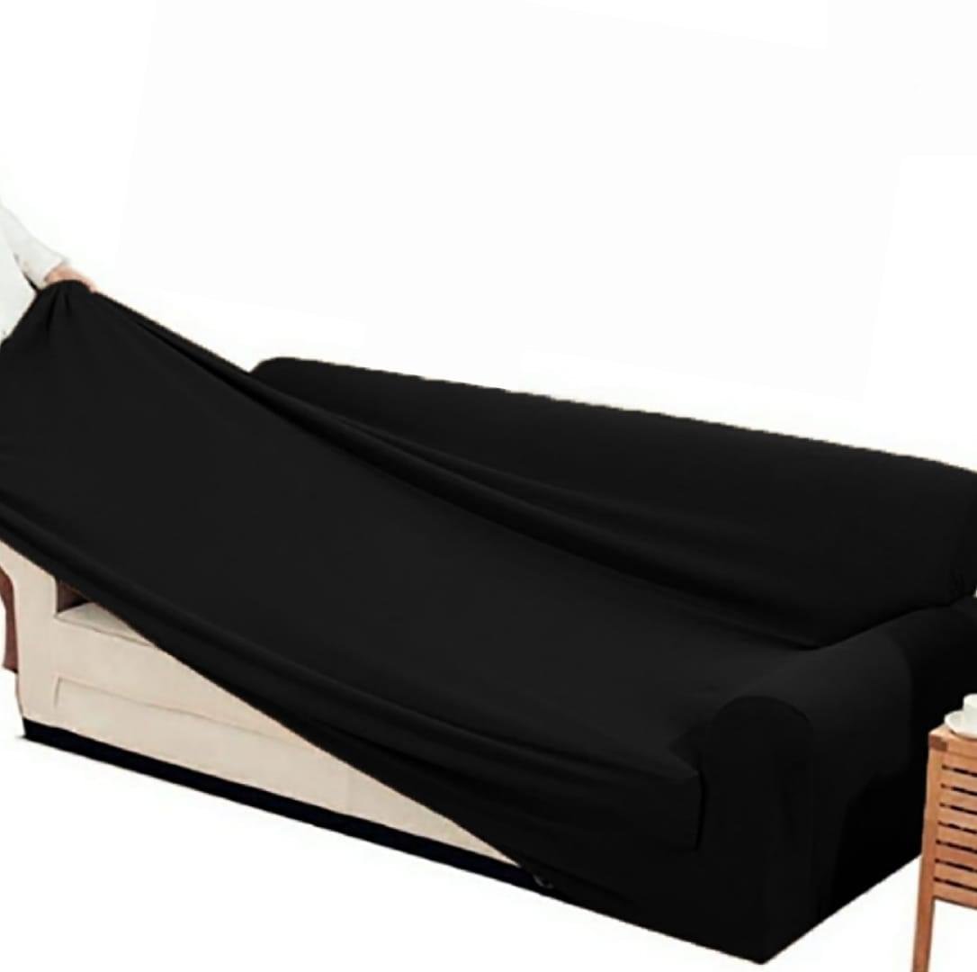 Jersey Sofa Covers - Black