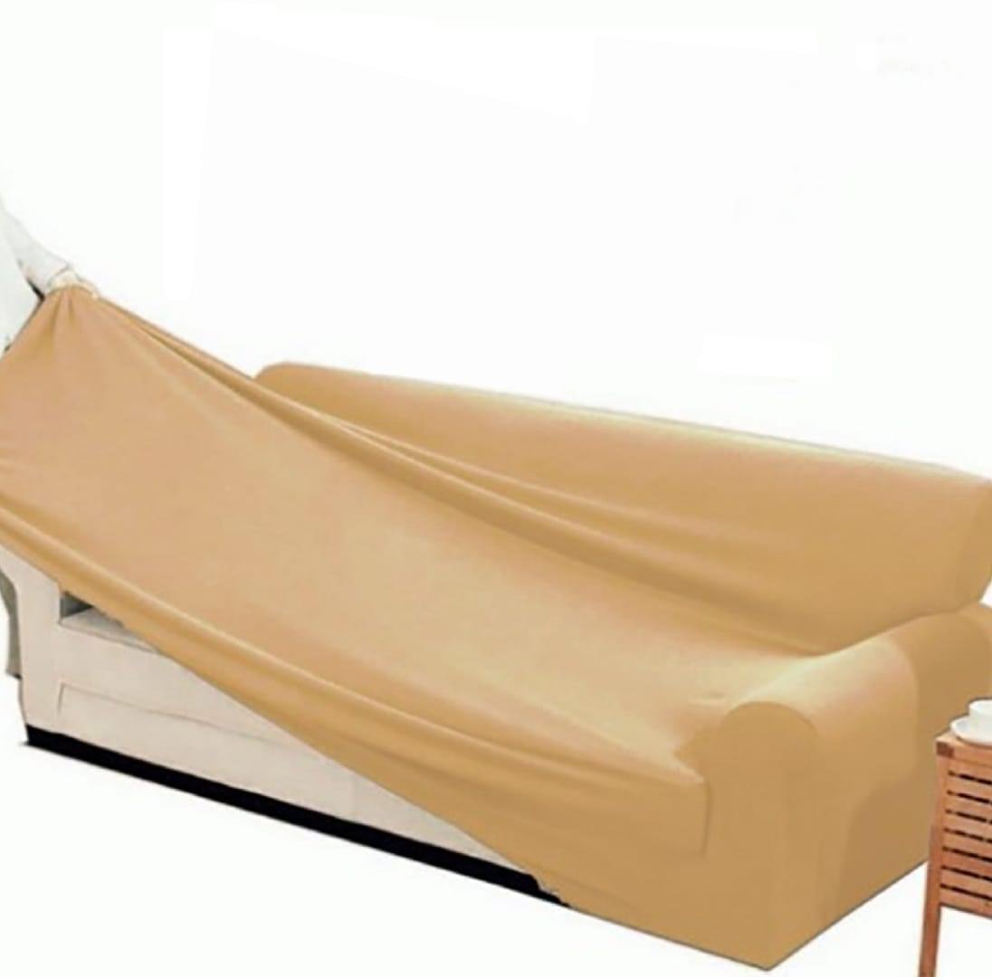Jersey Sofa Covers - Camel