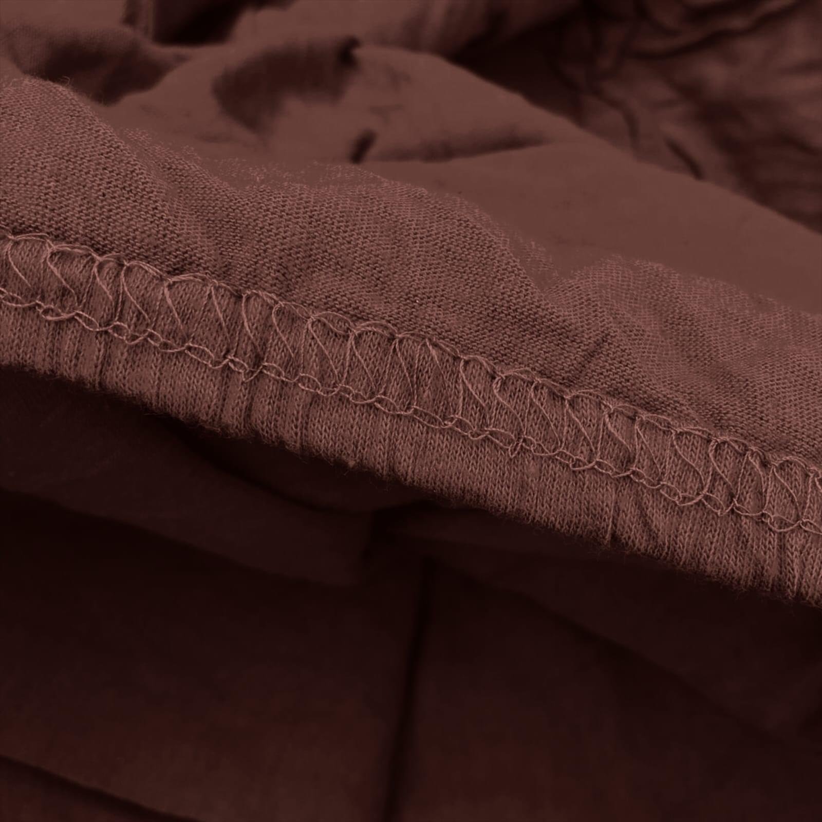 Jersey Sofa Covers - Dark Brown - Image 4