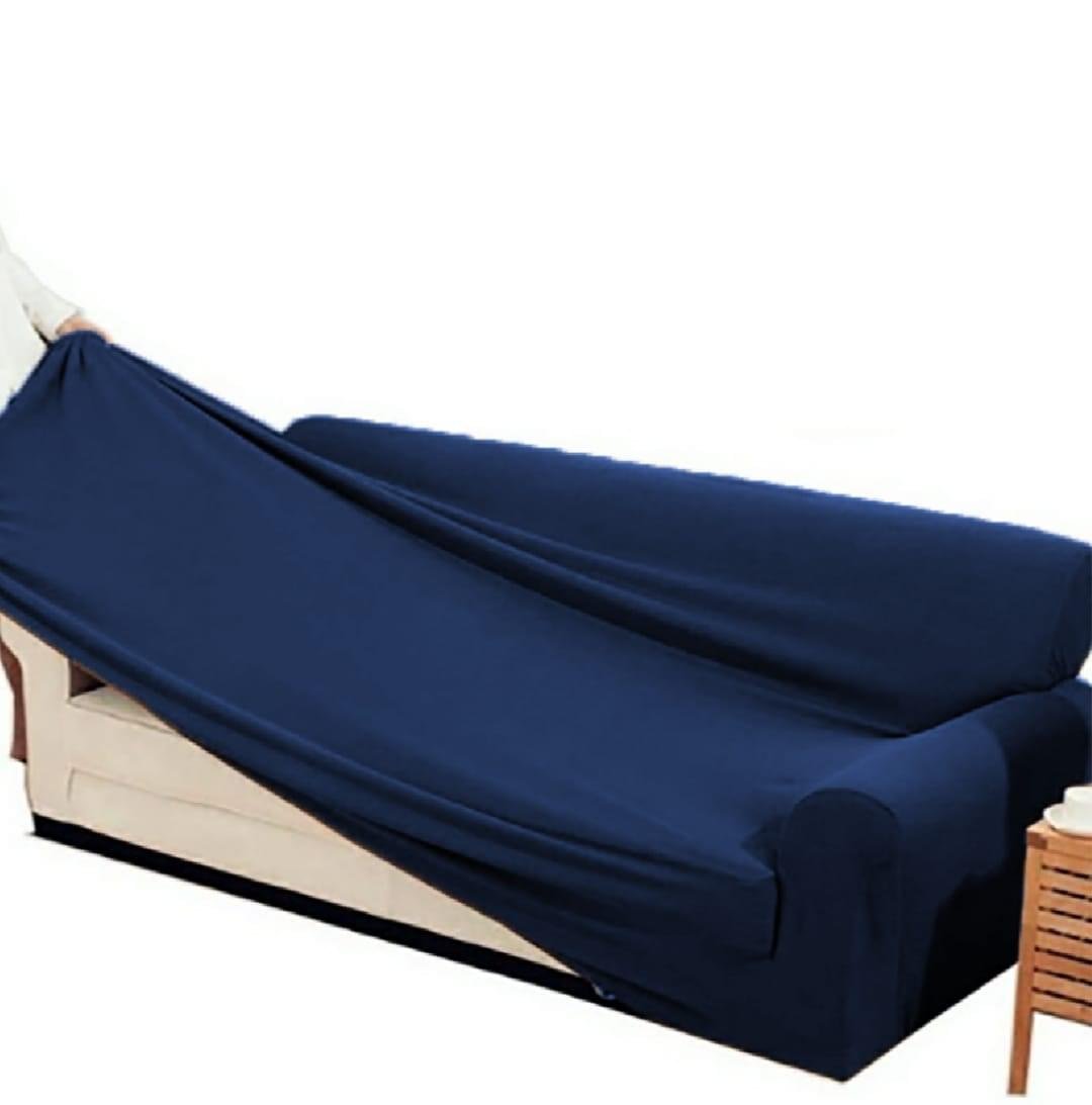 Jersey Sofa Covers - Navy Blue