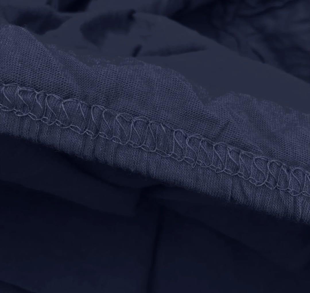 Jersey Sofa Covers - Navy Blue - Image 4