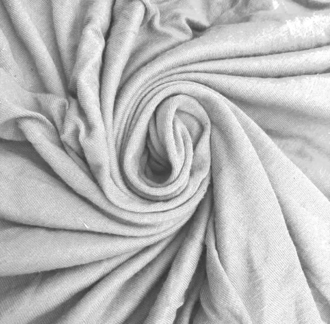 Jersey Sofa Covers - Light Grey - Image 3