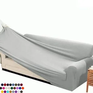 Jersey Sofa Covers - Light Grey