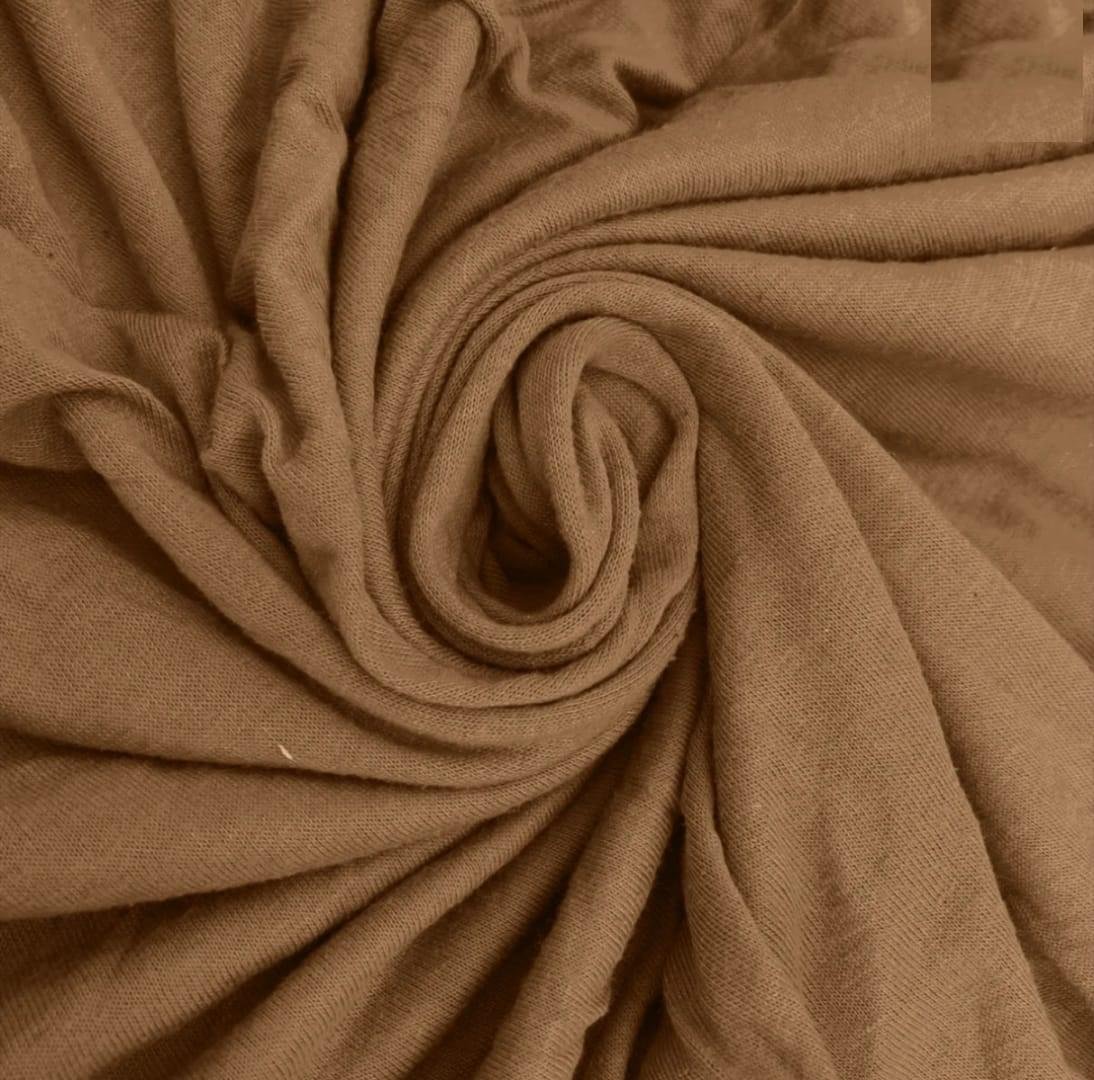 Jersey Sofa Covers - Medium Brown - Image 3