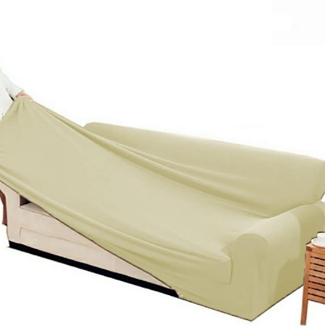 Jersey Sofa Covers - Beige