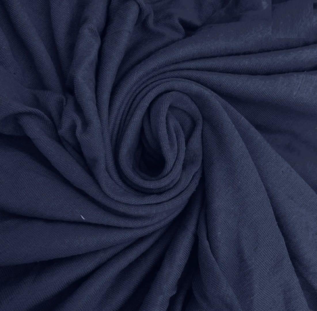 L Shape Sofa Cover - Navy Blue - Image 3