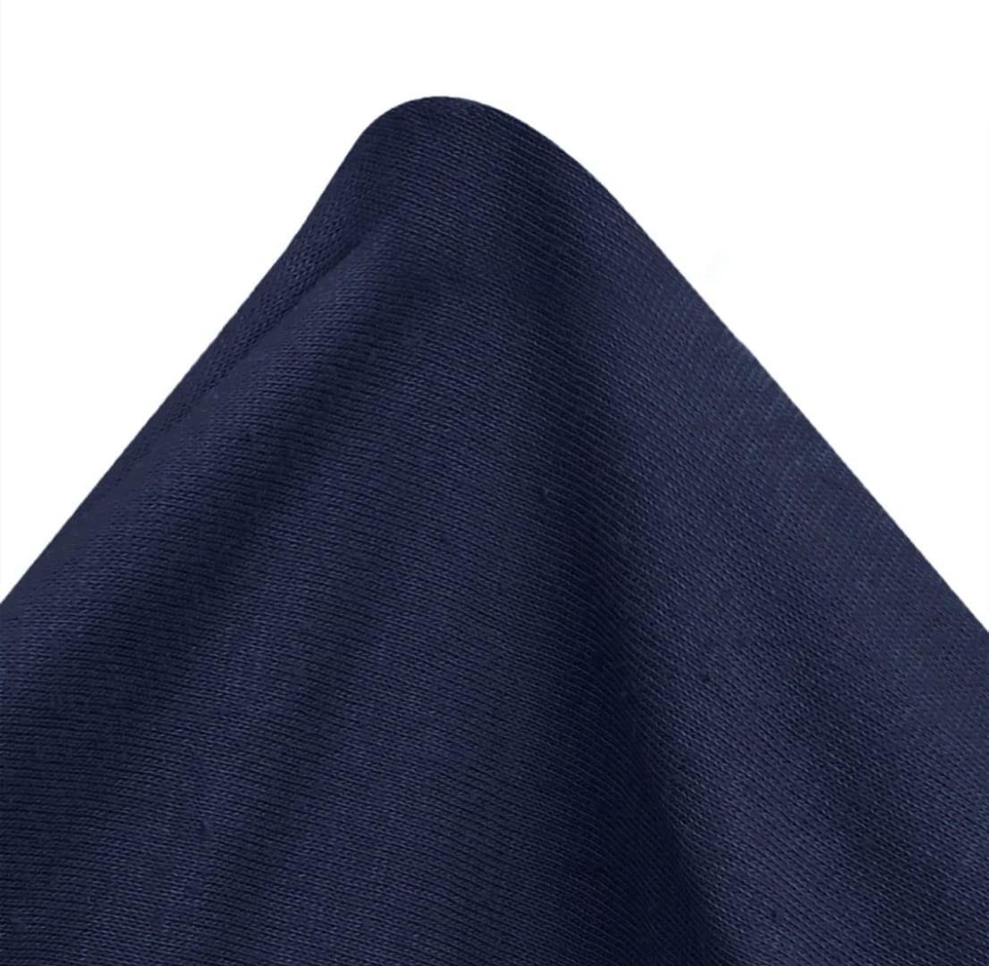 L Shape Sofa Cover - Navy Blue - Image 2